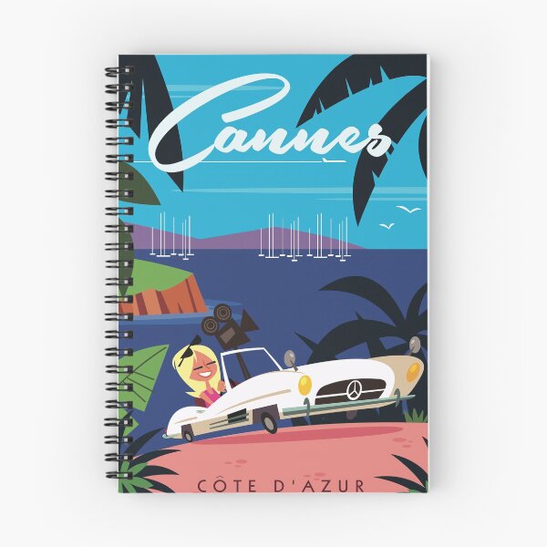 Item preview, Cannes travel Poster designed and sold by GAGodel.