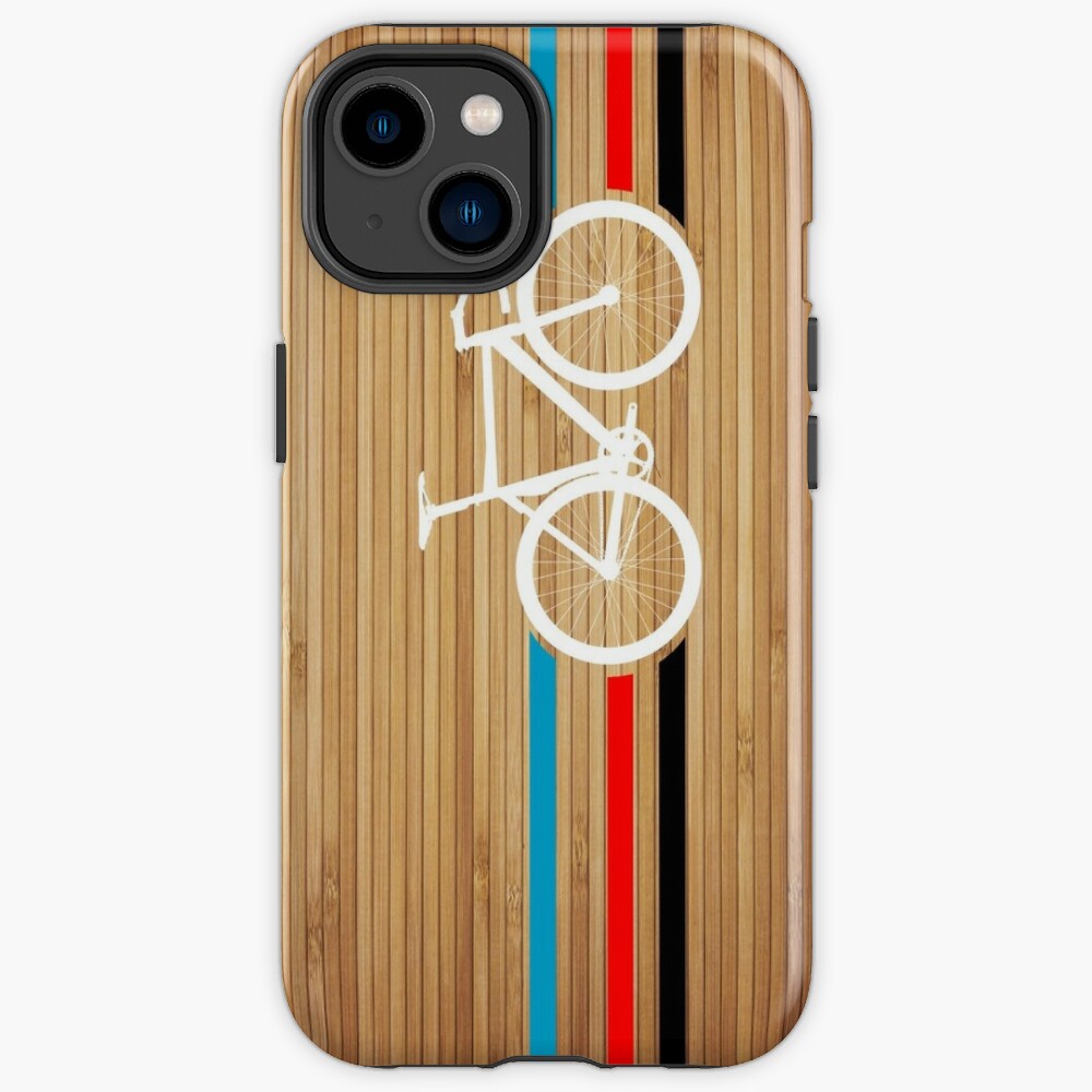 Disover Bike Stripes Velodrome | iPhone Case