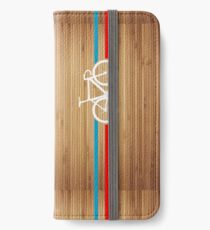 Radstreifen Velodrome iPhone Flip-Case/Hülle/Skin