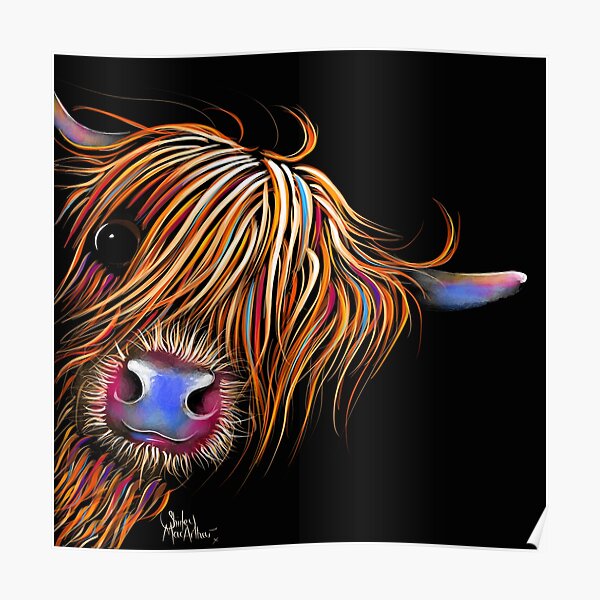 HiGHLaND PRoNT SCoTTiSH 'SuGaR LuMP 2' VON SHiRLeY MacARTHUR Poster