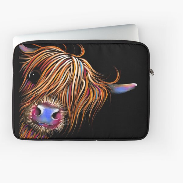 Item preview, HiGHLaND CoW PRiNT SCoTTiSH ' SuGaR LuMP 2 ' BY SHiRLeY MacARTHuR designed and sold by Shirley MacArthur Limited.