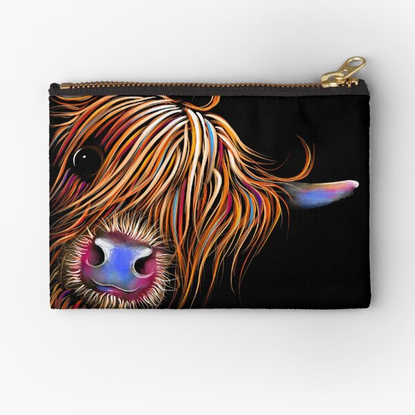 Vista previa del artículo con la obra «ESTAMPADO DE VACA ESCOCESA DE HIGHLAND 'SUGAR LUMP 2' POR SHIRLEY MACARTHUR», diseñado y vendido por Shirley MacArthur Limited.