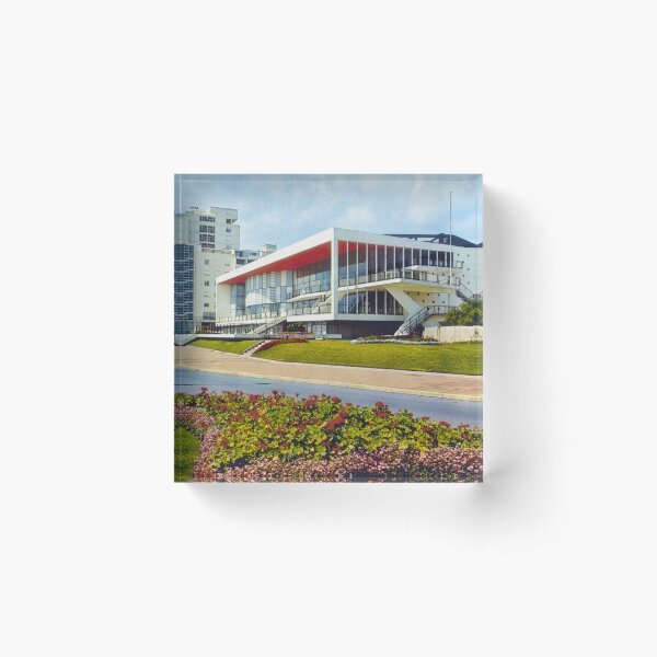 Le Palais des Congrès de Royan dans les années 60-70 Bloc acrylique