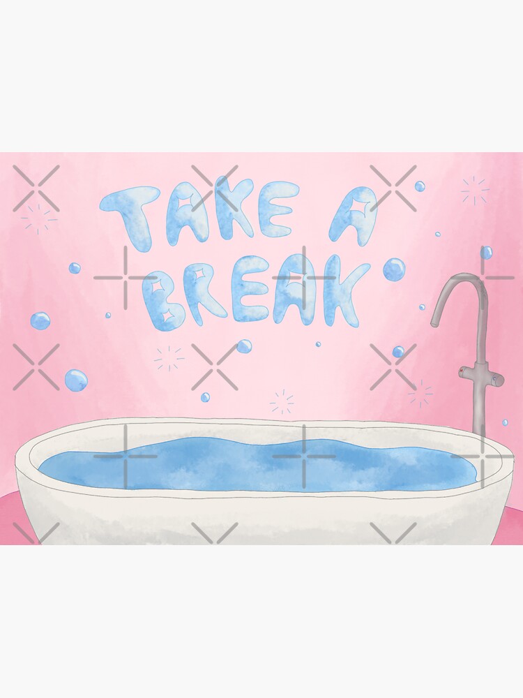 Thumbnail 3 of 3, Sticker, Bubble bath designed and sold by K-AEyston.
