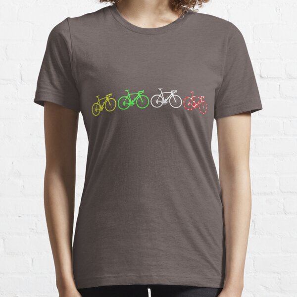 Bike Stripes Tour de France Jerseys v2 Essential T-Shirt