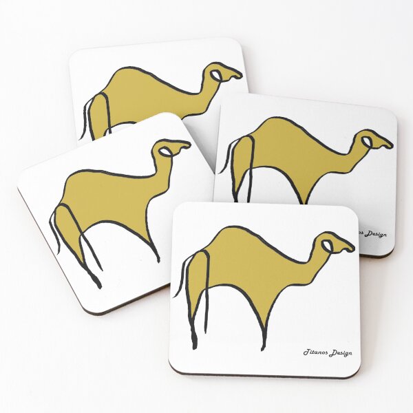 Item preview, One Line Art Camel designed and sold by titanosdesign.