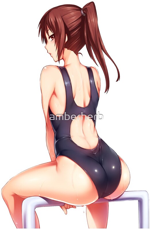 Hot anime girls ass