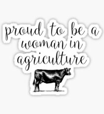 Women in Agriculture Sticker