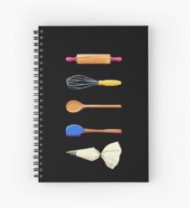 Cuaderno de espiral Utensilios para hornear