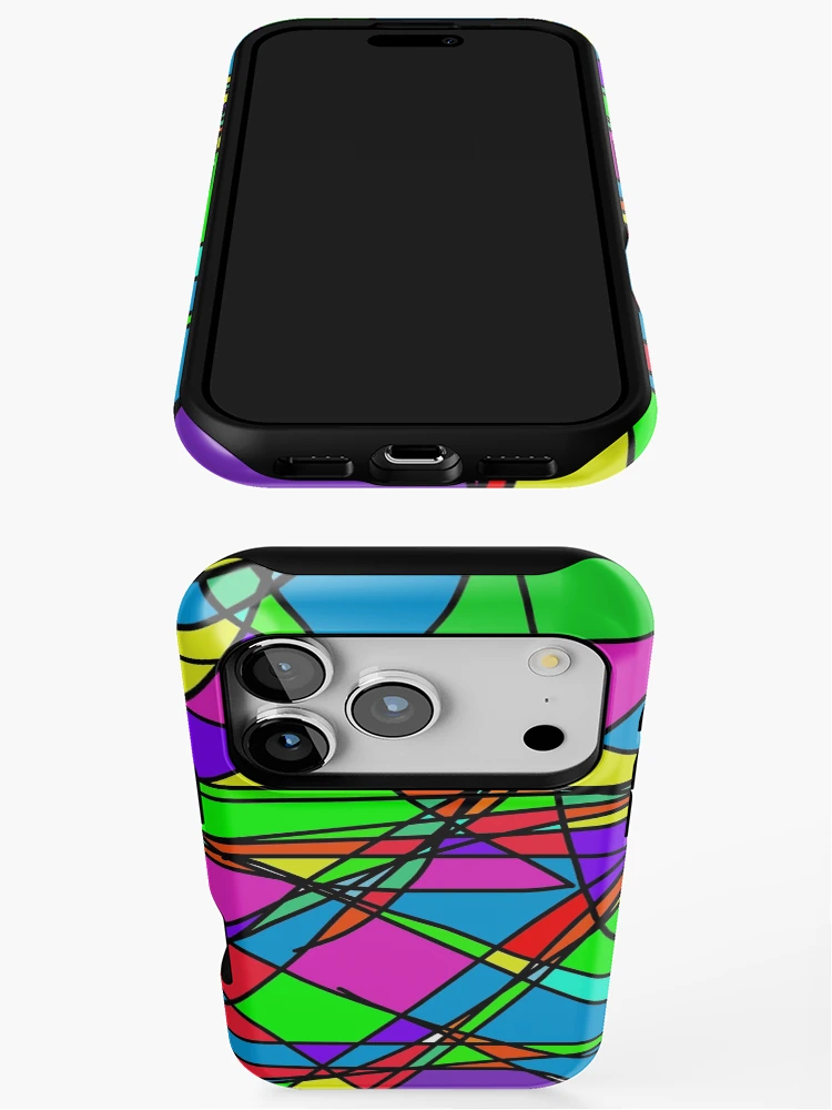 Thumbnail 3 of 4, iPhone Case, Random colours designed and sold by BHSGraphics.