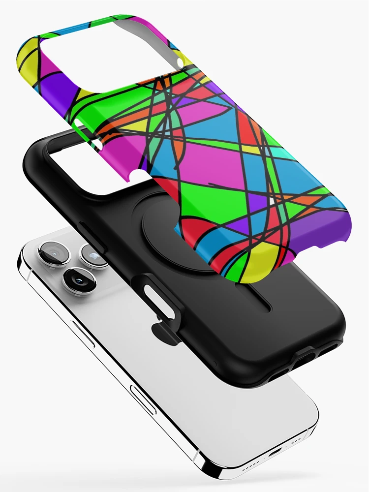 Thumbnail 2 of 4, iPhone Case, Random colours designed and sold by BHSGraphics.