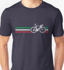 Bike Stripes Italian National Road Race v2 Unisex T-Shirt