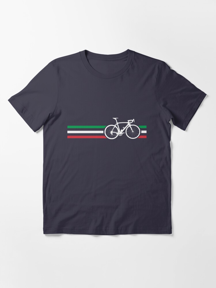 Alternate view of Bike Stripes Italian National Road Race v2 Essential T-Shirt