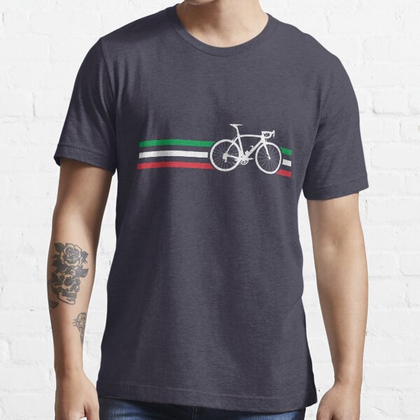 Bike Stripes Italian National Road Race v2 Essential T-Shirt