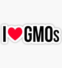 I Love GMOs Sticker