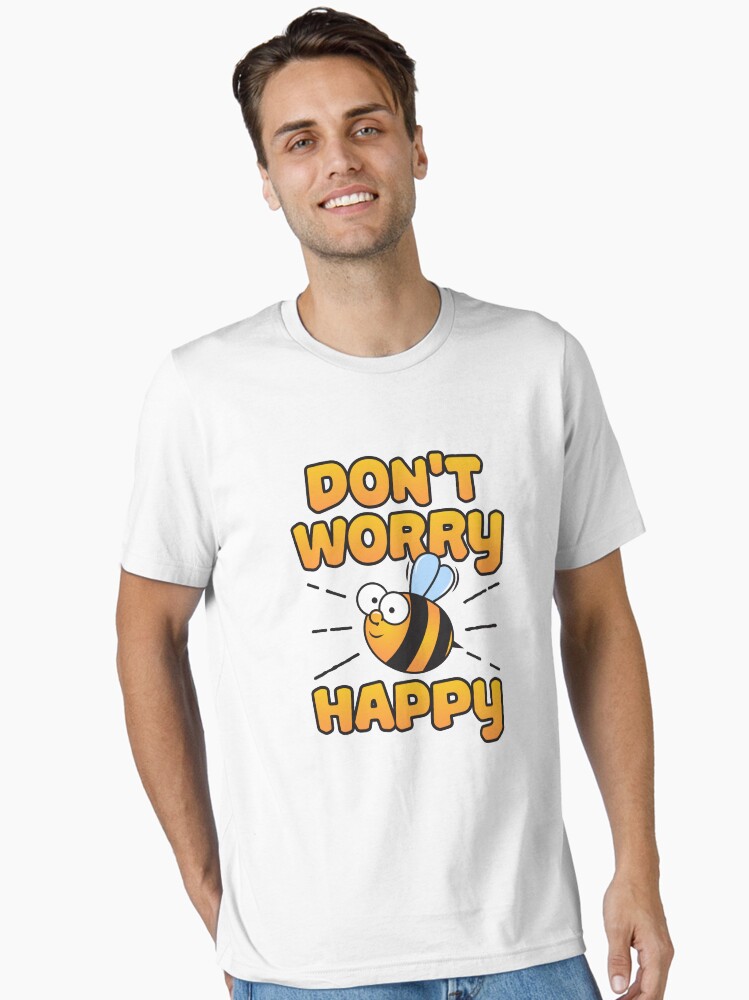 Thumbnail 1 von 7, Essential T-Shirt, Don't Worry Bee Happy - Beekeeping Gift designt und verkauft von yeoys.