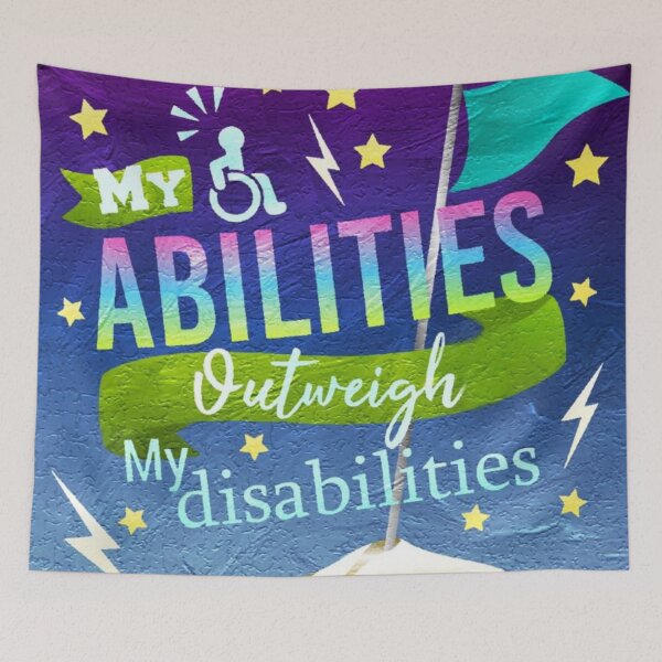 Item preview, My Abilities Outweigh My Disabilities  designed and sold by ExpressionArts.