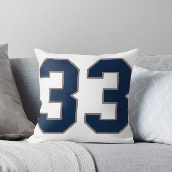 Item preview, Patrick Ewing Georgetown Hoyas #33 Gray with Blue Outline designed and sold by hoyaswantfood.