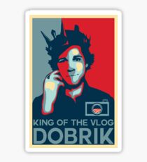 David Dobrik - King of The Vlog Sticker