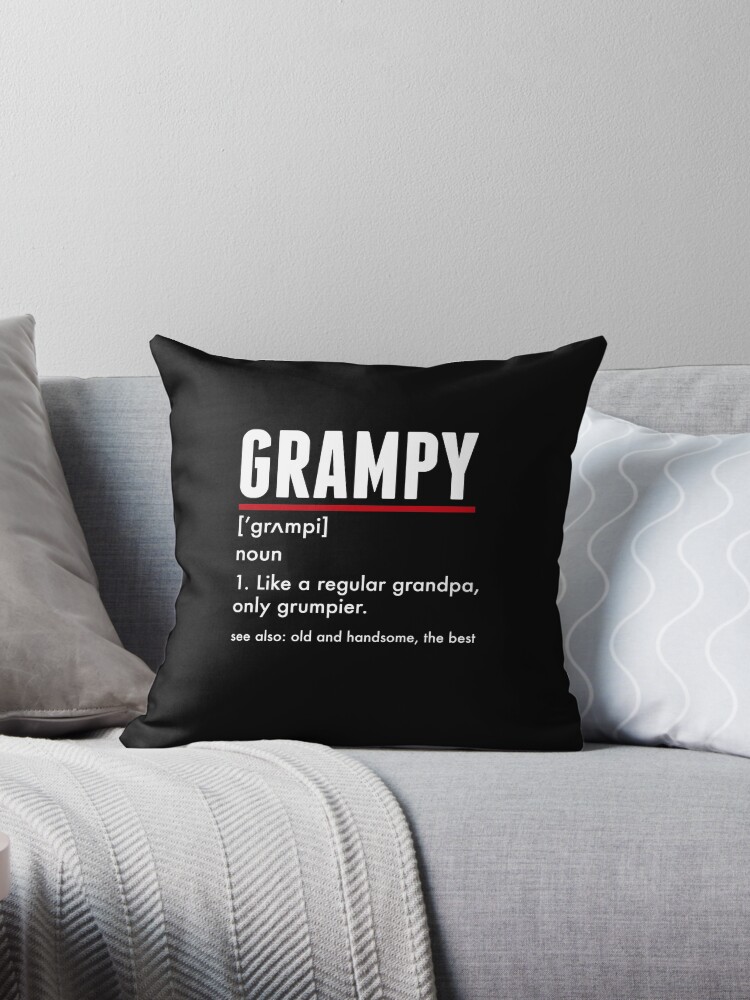 Grandfather shirt clearance pillow