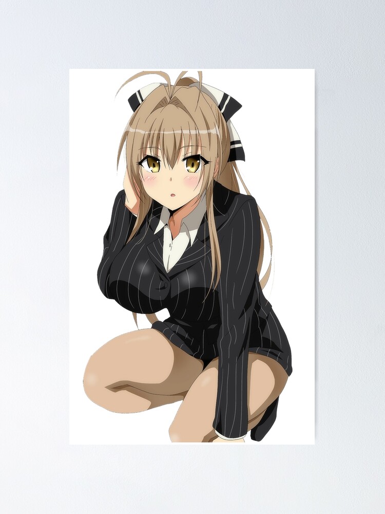 Amagi Brilliant Park Isuzu Sento Poster By Otakushomeland Redbubble
