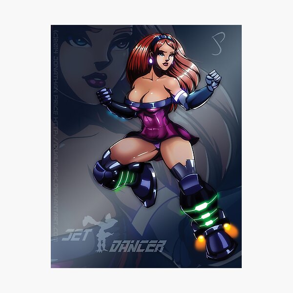 Jet Dancer Dressin' In Style Photographic Print