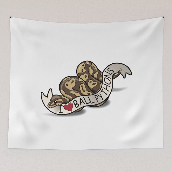 Item preview, I Love Ball Pythons designed and sold by Nina Bolen.