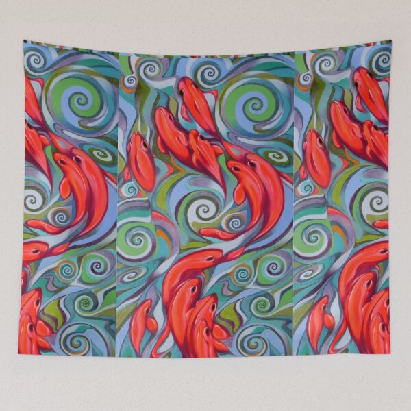 Item preview, Psychedelic fish designed and sold by federico cortese.