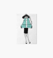 Blue Girl Art Board