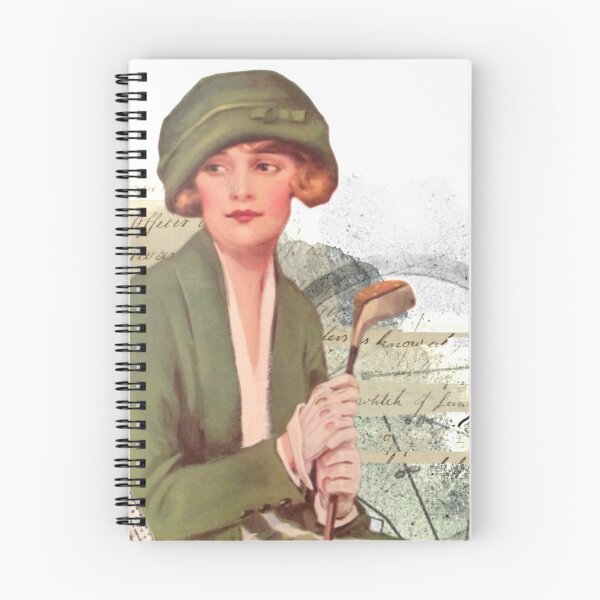 Item preview, The female Vintage Golfer Cluster designed and sold by Gracie Tracy.
