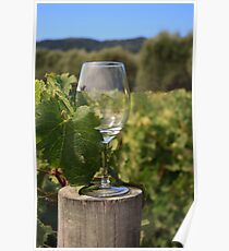 Wine Glass Poster