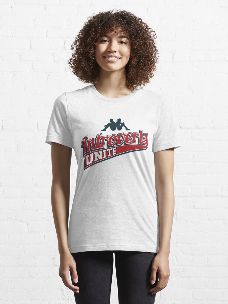 Alternative Ansicht von Introverts Unite - Introverts Quotes Gift Essential T-Shirt