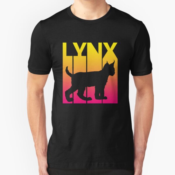 Retro 1980s Lynx Slim Fit T-Shirt
