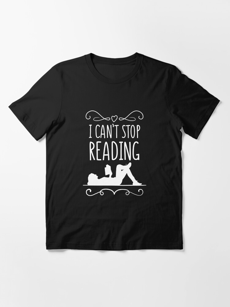 Alternative Ansicht von I Can't Stop Reading Introverts - Introverts Quotes Gift Essential T-Shirt