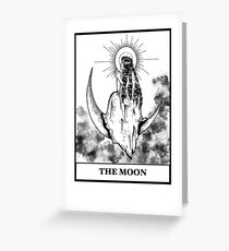 The Moon Greeting Card