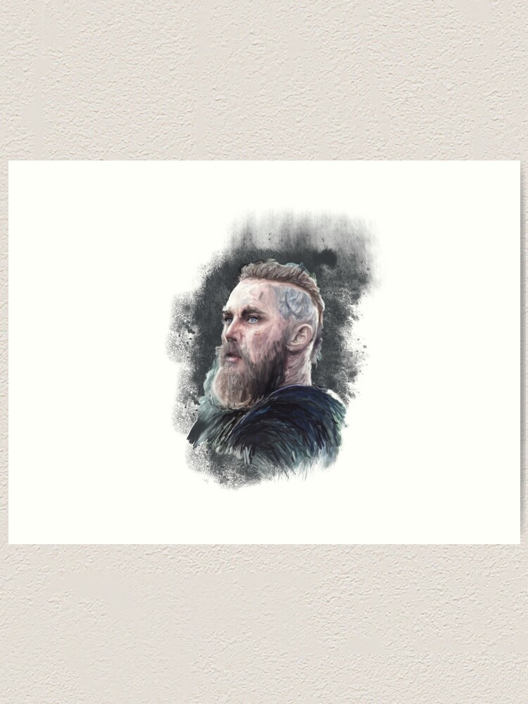 Ragnar Lodbrok Konig Ragnar Der Digitale Kunst Von Konig Ragnar Malt Kunstdruck Von Kartickdutta101 Redbubble