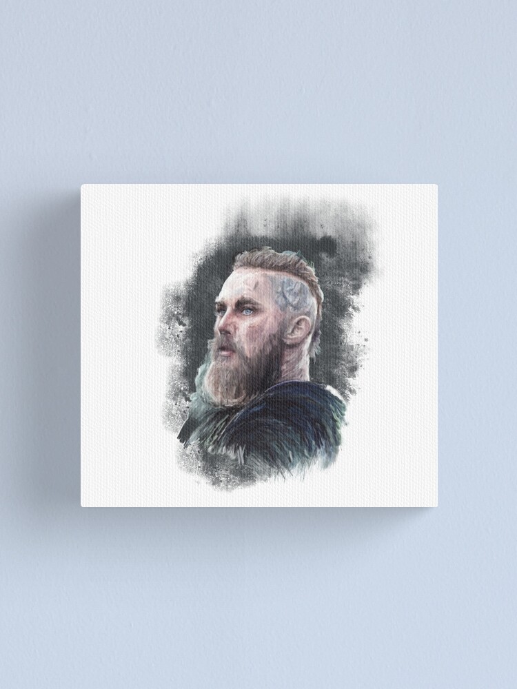 Ragnar Lodbrok King Ragnar Painting Digital Art Of King Ragnar Canvas Print By Kartickdutta101 Redbubble