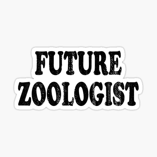 Future Zoologist Sticker