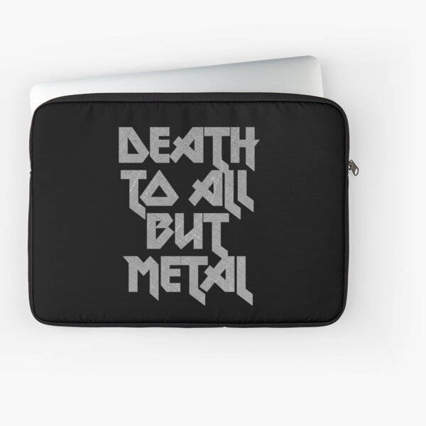 Metal 2025 laptop sleeve