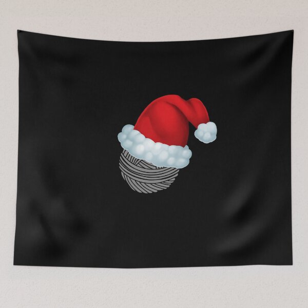 Item preview, Christmas Yarn Santa Knitting Shirt Gift designed and sold by beautifulshirts.