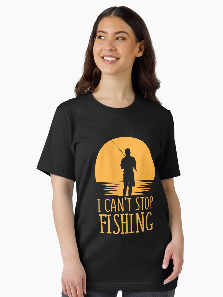 Thumbnail 2 von 7, Essential T-Shirt, I Can't Stop Fishing Introverts - Introverts Quotes Gift designt und verkauft von yeoys.