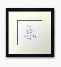 Harry Leviosa Framed Print