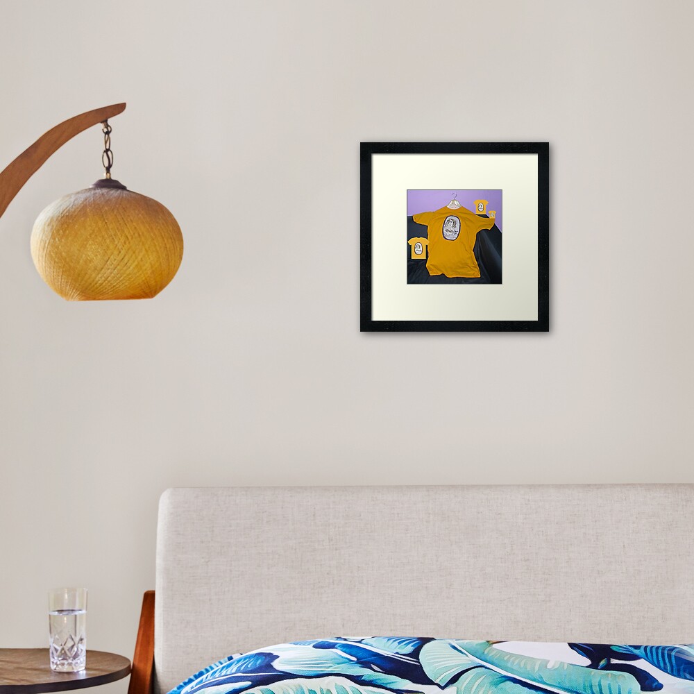 Hanging around Framed Art Print