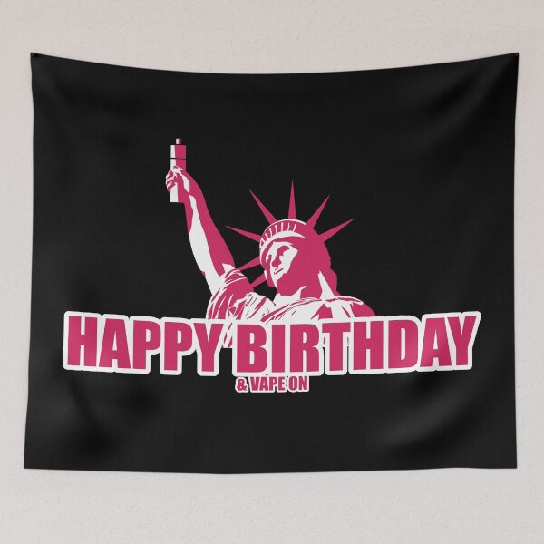 Item preview, Happy Birthday designed and sold by 2vape.