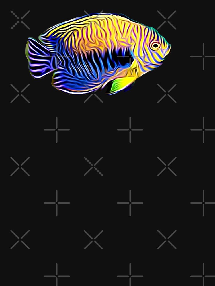 "Potters Angelfish Saltwater reef aquarium fish tank shirt" Lightweight