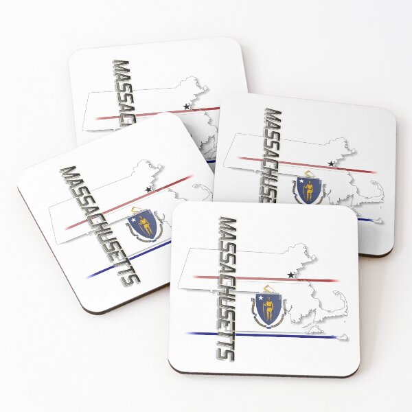 Item preview, Massachusetts - Vertical designed and sold by Bartrand Design Studio.
