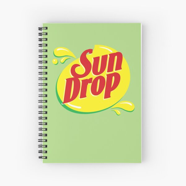 Sun drop Spiral Notebook