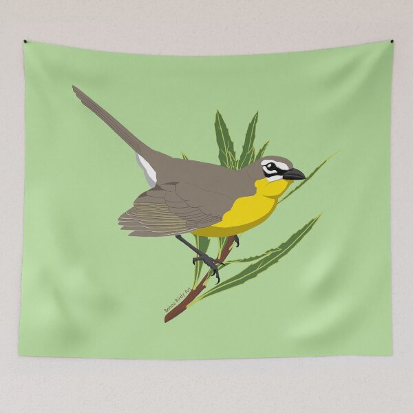 Item preview, Yellow-Breasted Chat designed and sold by BennuBirdy.