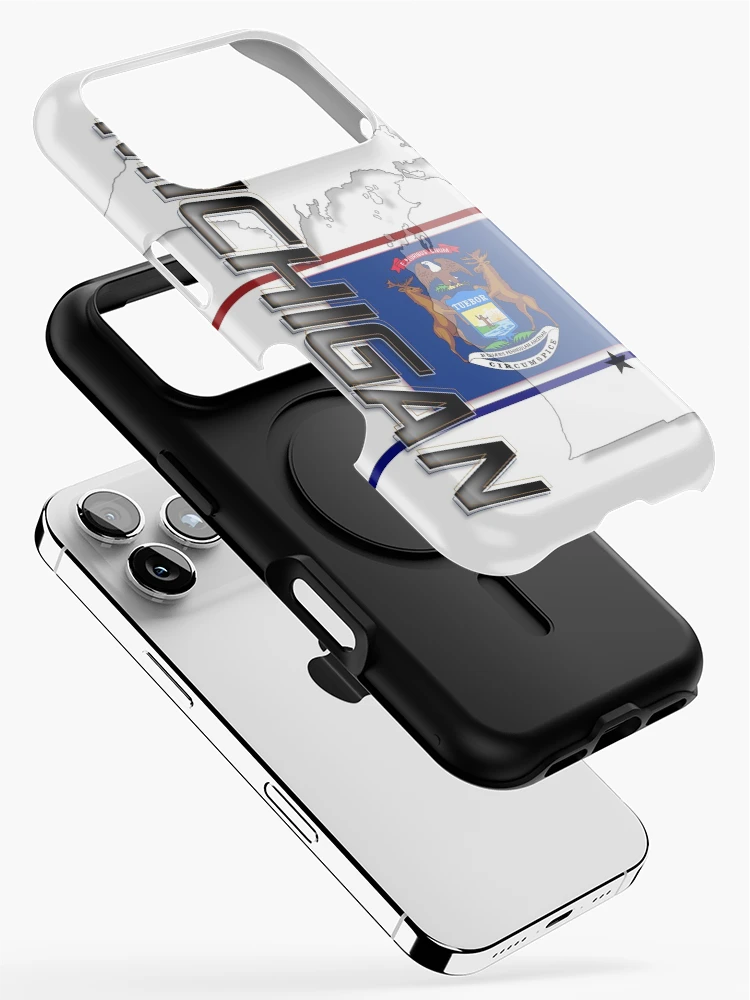 Thumbnail 2 of 4, iPhone Case, Michigan - Vertical designed and sold by Bartrand Design Studio.