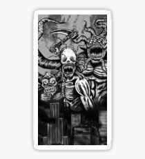 Rampaged Skateboard Sticker Sticker